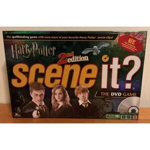 Harry Potter 2nd Edition Scene It? The DVD Family Game - used